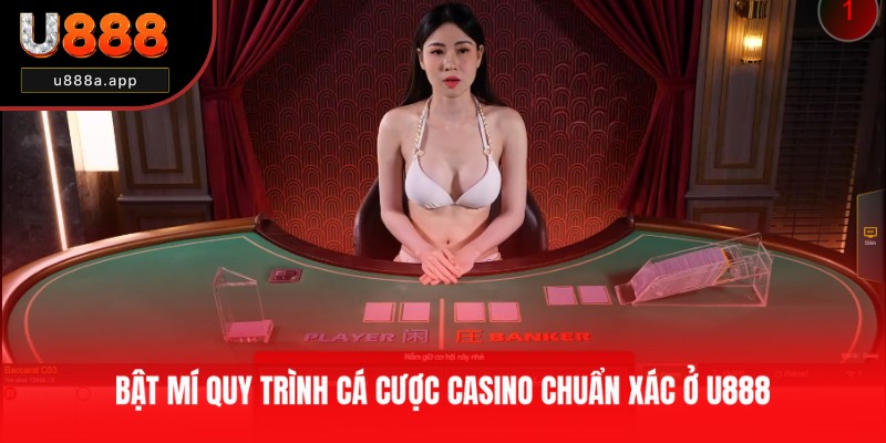 Chia sẻ 4 bước cược trò chơi caisno tại U888