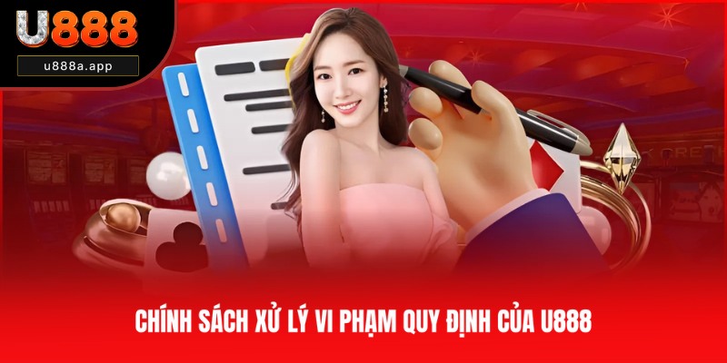 U888 xử lý nghiêm ngặt khi người chơi vi phạm