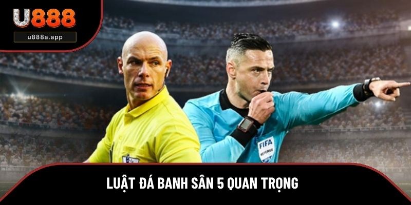 Quy định quan trọng trong đá banh sân 5