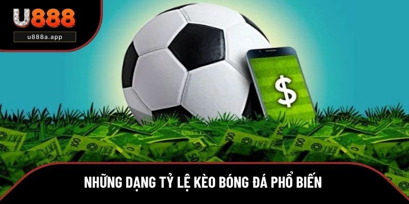 Những dạng tỷ lệ kèo bóng đá phổ biến 