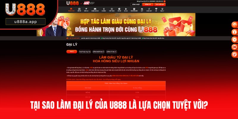 Lợi ích khi trở thành đại lý U888 chính thức